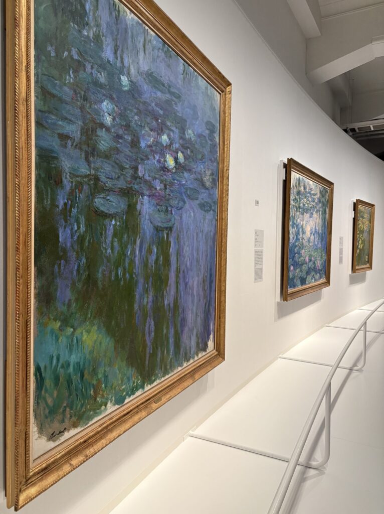 京セラ美術館　モネ 睡蓮のとき　展覧会風景