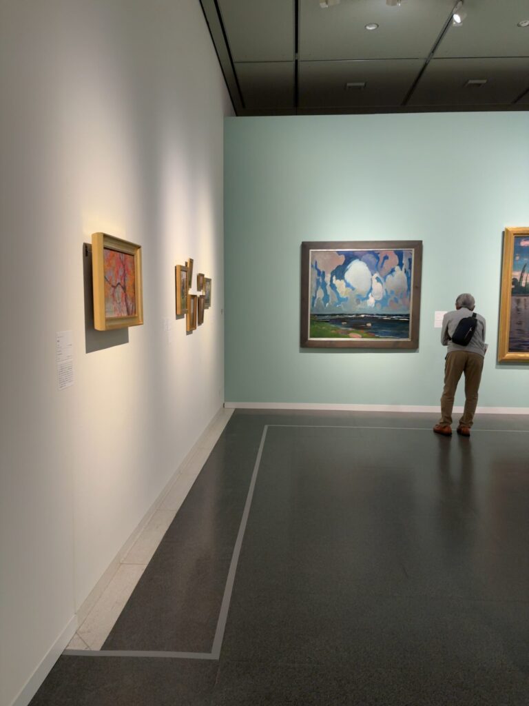 京都国立近代美術館　若きポーランド展　作品　展示風景