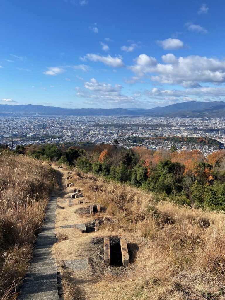 大文字山　火床　