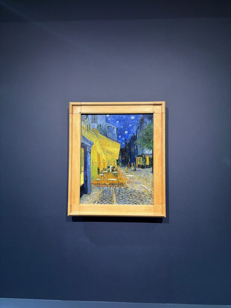 大ゴッホ展《夜のカフェテラス》ゴッホ作