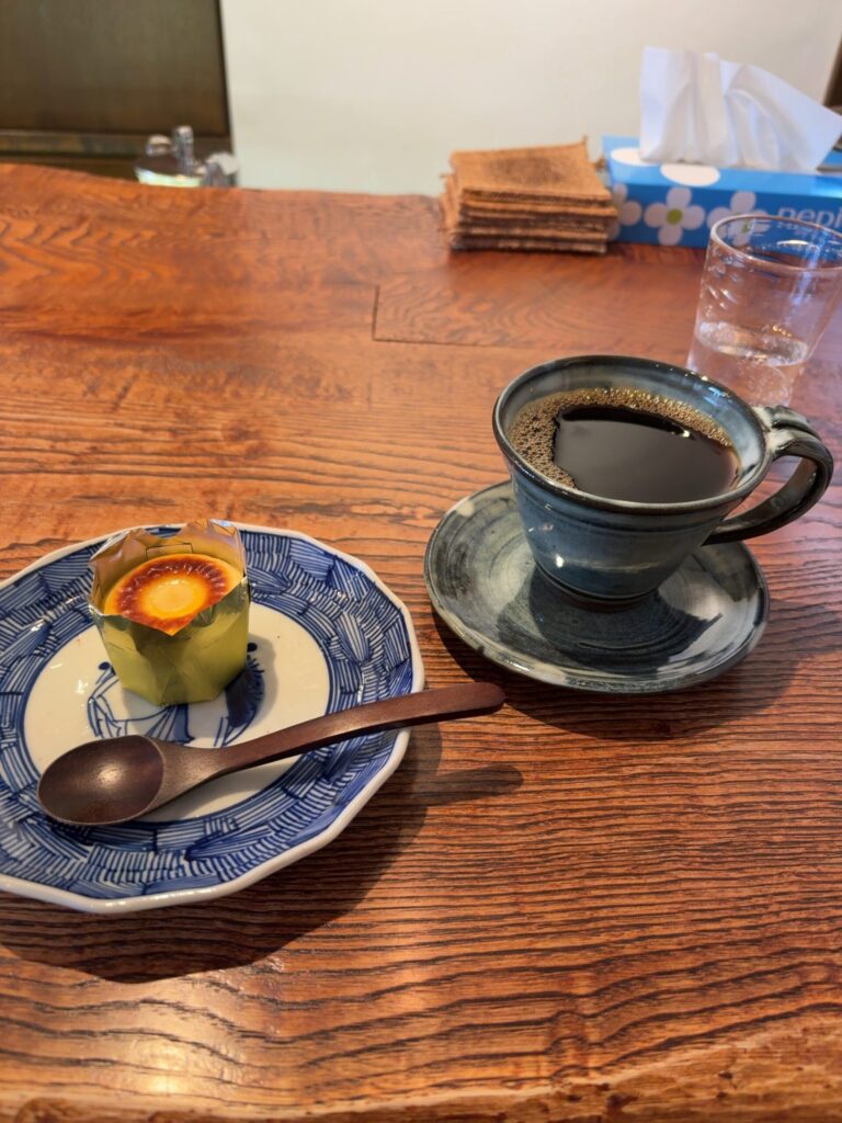 京都・北白川 cafe&galleryりほうのチーズケーキと珈琲