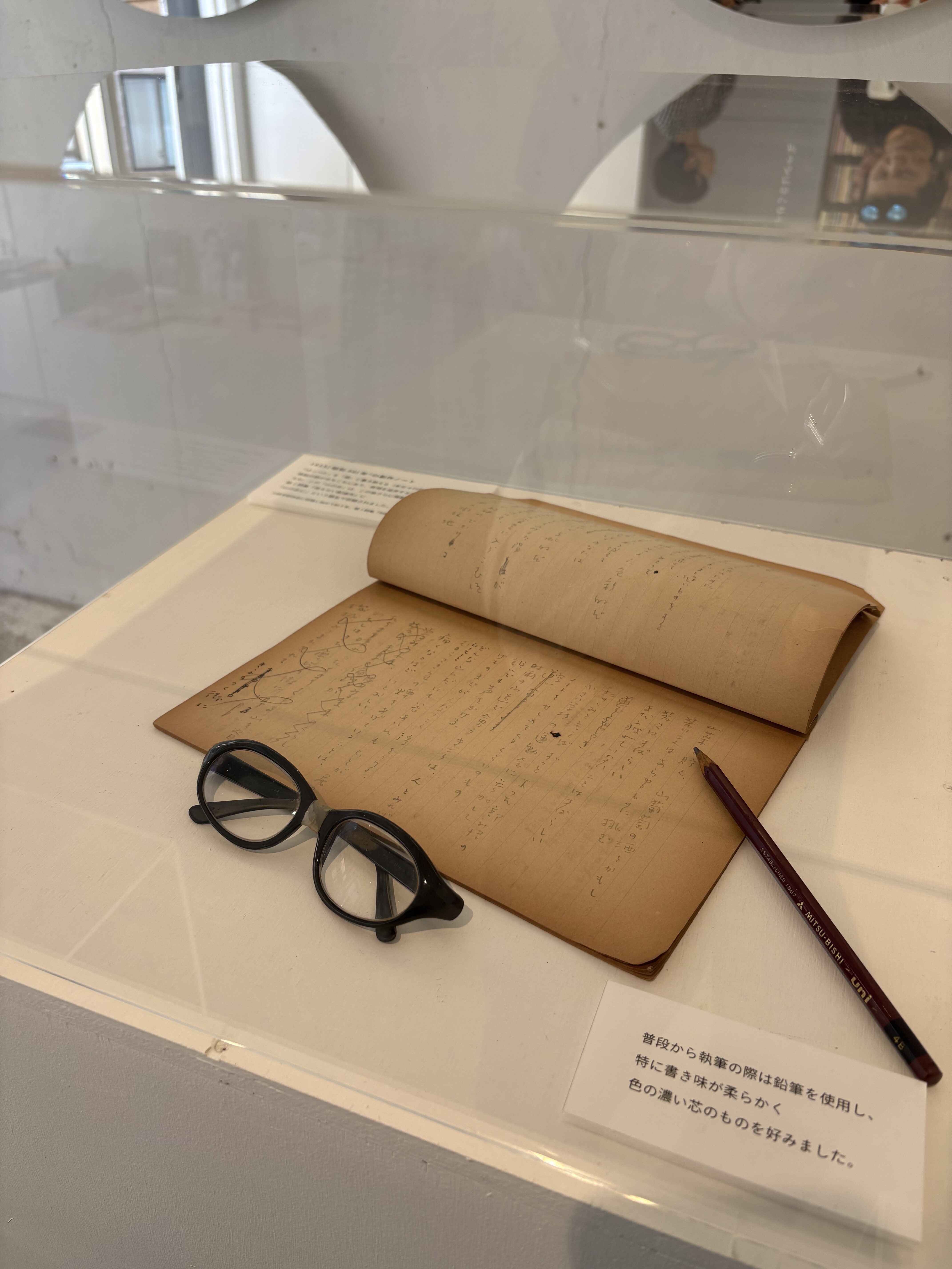 blue book gallery/茨木のり子展 展示品