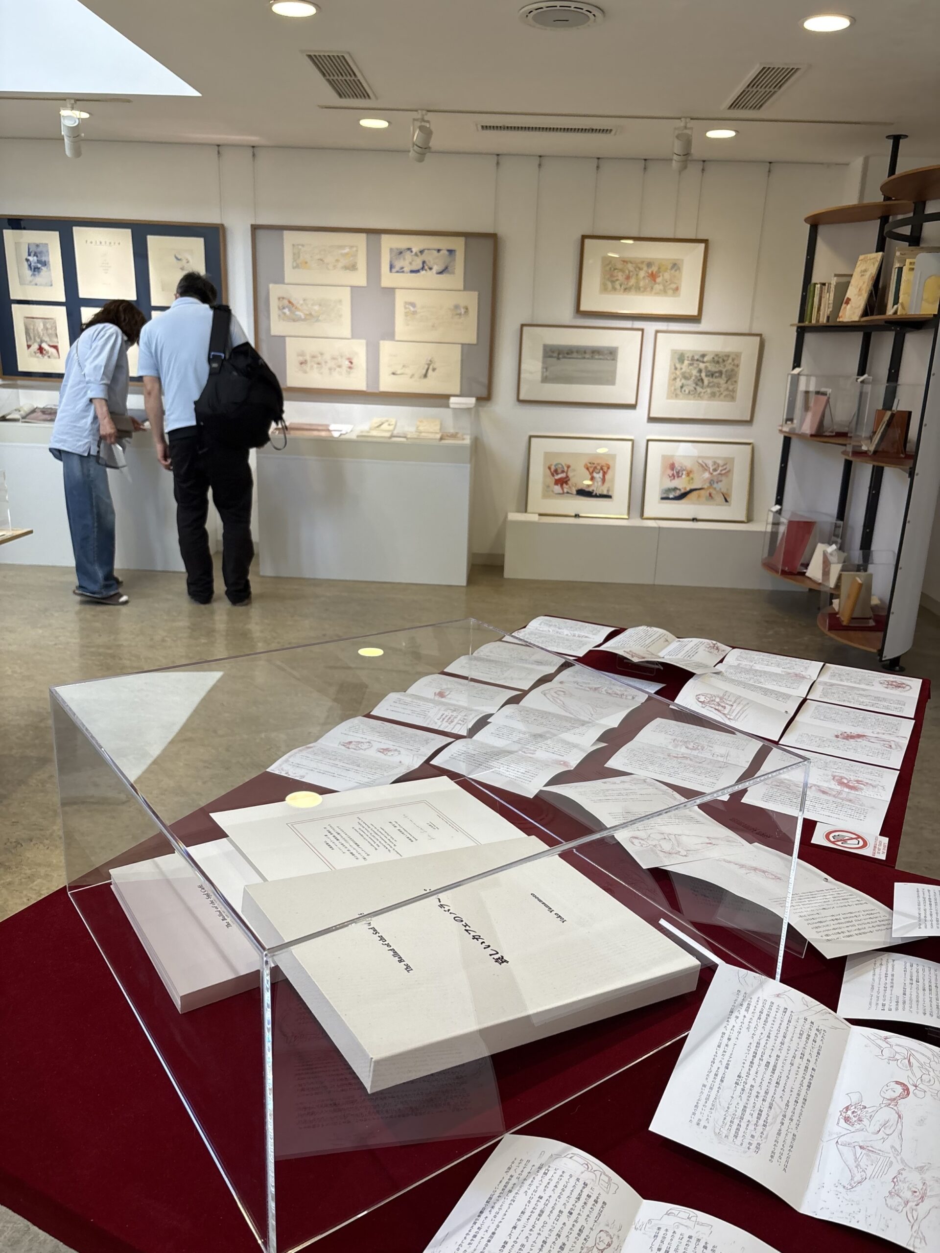 山本容子さんの版画展「物語をつつむ」中信美術館