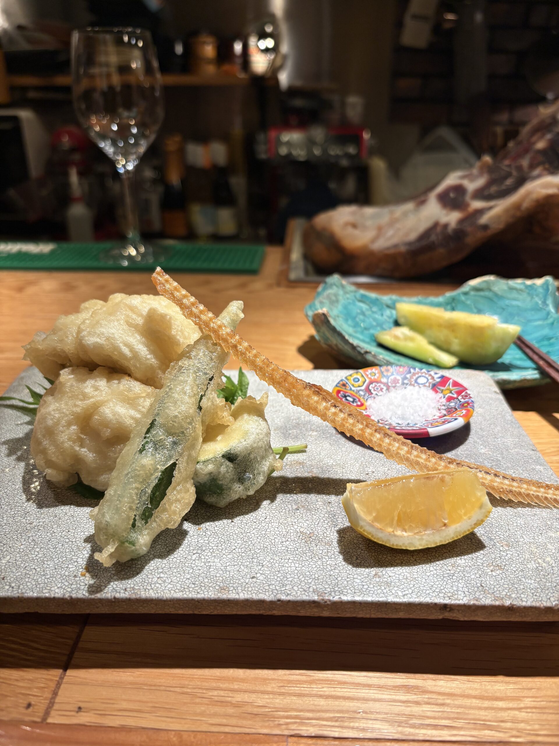 京都市役所前・烏丸御池のレストラン【Agri】イタリアン・フレンチで鱧のフリット